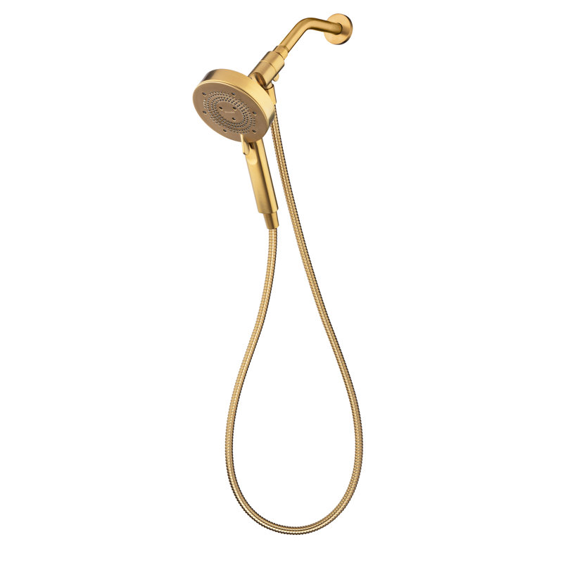 Nebia Yuba 5-Setting Handshower with HaloNetic Docking System 1.5 gpm, Matte Gold