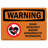 Osha Warning Sign - Radio Frequency Hazard Dangerous Pacemaker-73344392