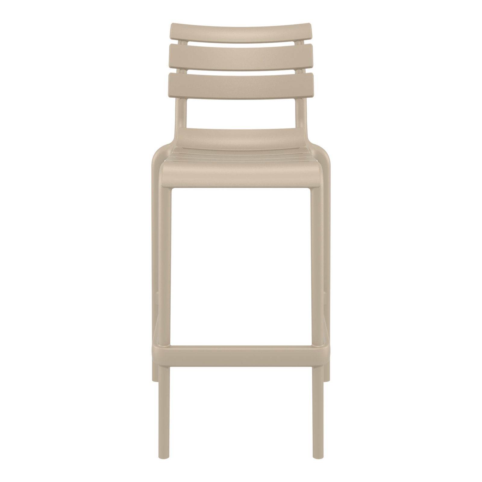 Ruta Outdoor Counter Stool, 29.50", Taupe