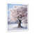 White Single Picture Framed