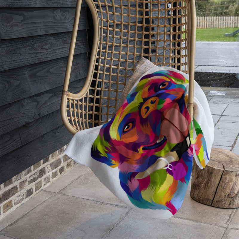 Dominyck Plain Weave / Muslin Throw Blanket
