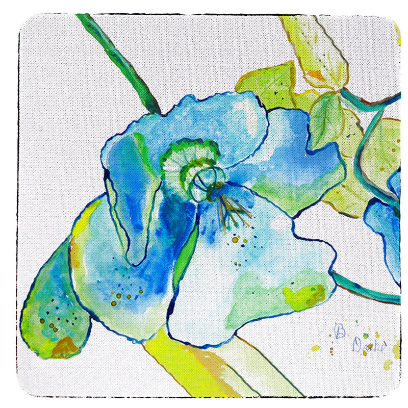 Sous-verre d'hibiscus