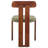 Keokuk Boucle Seat Dining Chair-1235090393