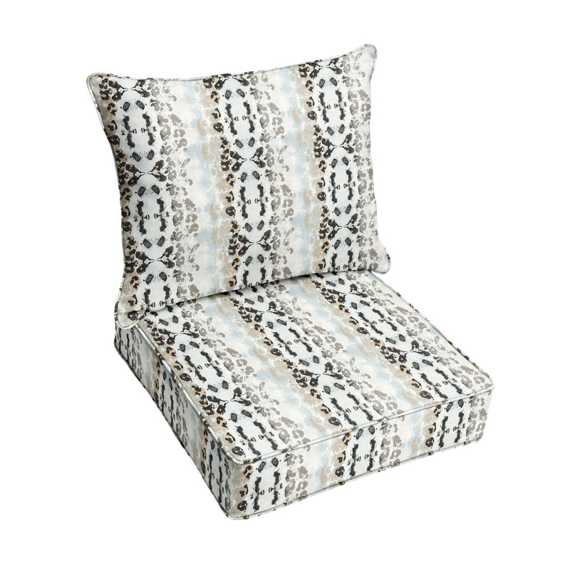 Coussin de siège / de dossier d'intérieur / d'extérieur, L 25 po x P 23 po
