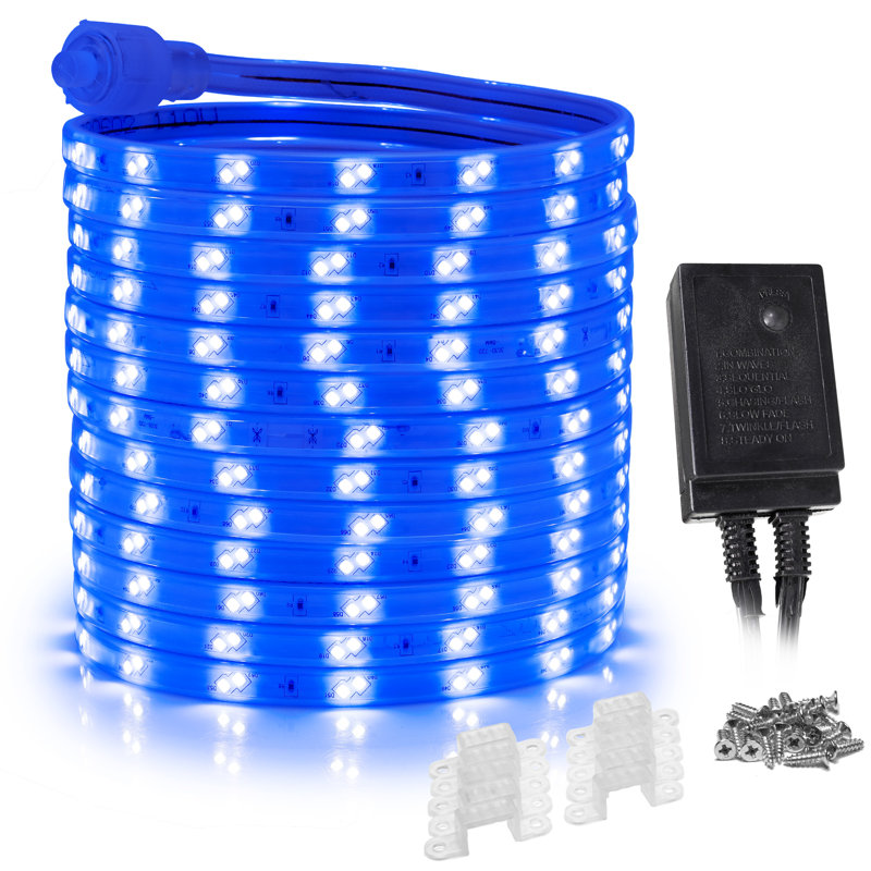 Guirlande lumineuse à DEL 600 po Harielson, 100 pi