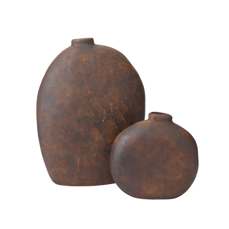 Manzanares Fernando Vase, 13" x 4.5" x 13.75"