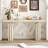 Chic, Elegant And Luxurious Acacia Veneer Console Table,Suitable For Entryway, Hallway, Living Room, Foyer, Corridor-1742344902