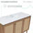 Classe 48" Bathroom Vanity in Oak-121723416-121723415