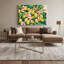 Art mural sur toile jaune hawaïen goyave-2129201314