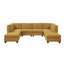 Corduroy Sectional Reversible-1721565374