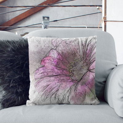 Daisy Cushion with Filling