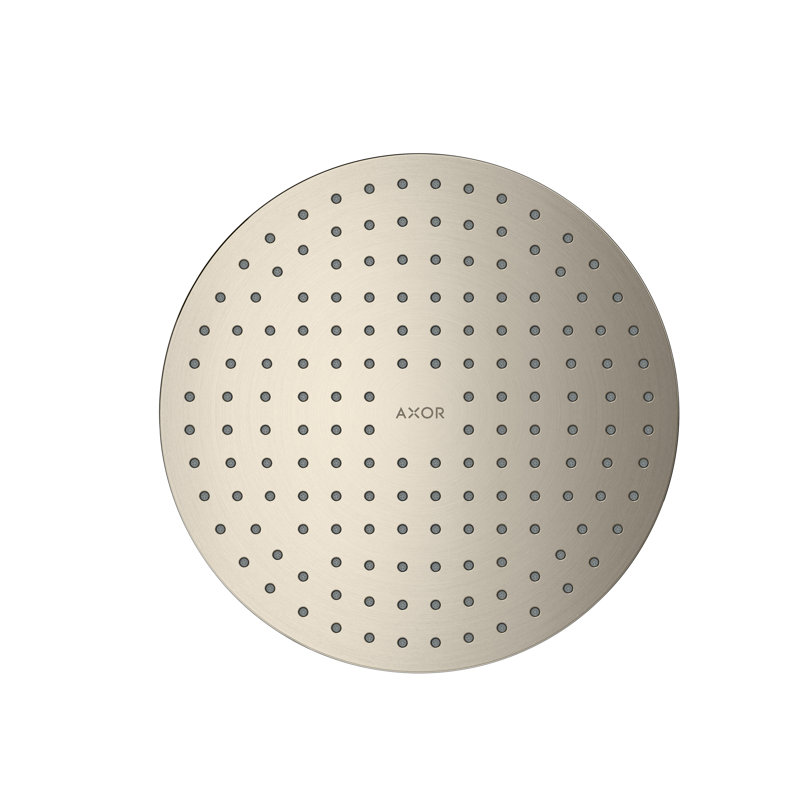 ShowerSolutions Showerhead 250 2-Jet, Brushed Nickel, 2.5 GPM