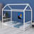 Montessori Floor Bed Frame With House-Shaped Silhouette-769446076-769446083