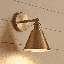 Applique murale 1 lumière Meridian en laiton naturel-1333775146-1333775145