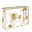 Console avec miroir doré