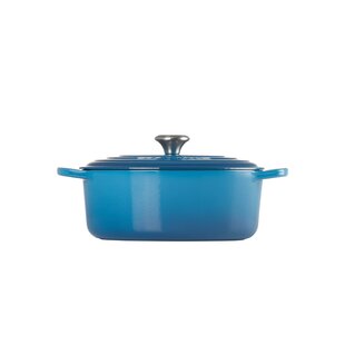 Enameled Oval Cast Iron Dutch Oven - Southern Outdoor Furniture