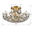 Hanah 3-Light 15.5" Semi Flush Mount