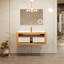 Ensemble de meuble-lavabo mural simple 32 po Kambrey