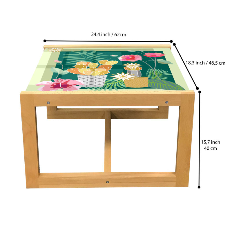 Jamarrio Sled Coffee Table, 62cm H x 46cm W x 40cm D