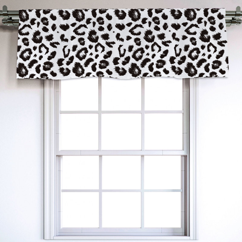 Sateen Ruffled Window Valance