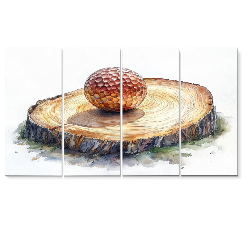 Glissade sur bois de pratique de balle de golf - Art mural de golf - Art mural moderne, H 28 po x l 48 po, 4