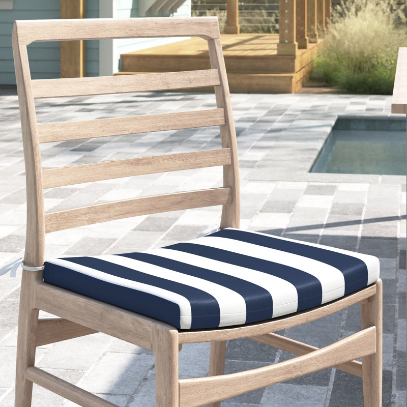 ARDEN Outdoor Seat Cushion, Sapphire