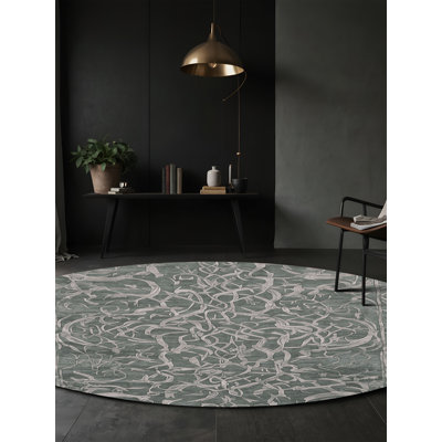 Tapis gris lavable à la machine