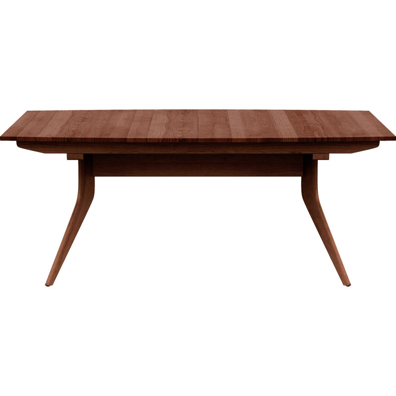 Catalina Trestle Extensions Table, Cognac Cherry, 30" H x 72" L x 46" W