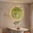 Green 3D Wall Decor with Remote-Controlled LED Lights-105373516