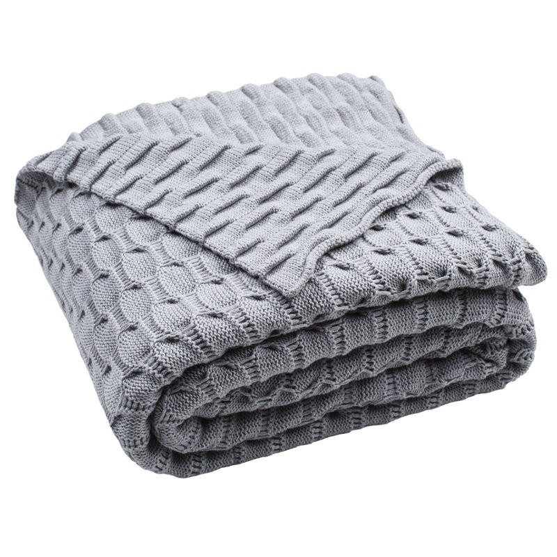 Noela Knitted Throw Blanket
