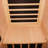 1-Person Indoor Far-Infrared Wooden Sauna Cabin