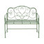 Banc de jardin extérieur Sunnydaze - vert
