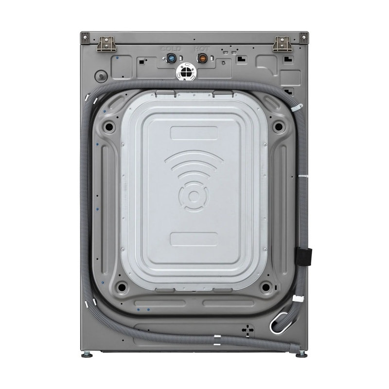 Machine à laver à chargement frontal LG, Acier graphite