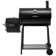 Royal Gourmet 30" Barrel Charcoal Grill with Smoker and Front Table
