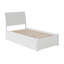 Lit plateforme en bois massif avec pied de lit Lundy-87940219-87940218