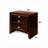 Nightstand With Storage Drawers And Pull Out Tray