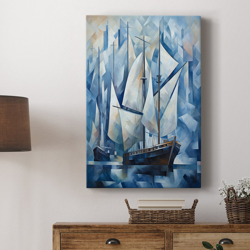 NAUTICAL Series CCGLXX - Cavas de galerie sur mesure, H 36 po x l 24 po
