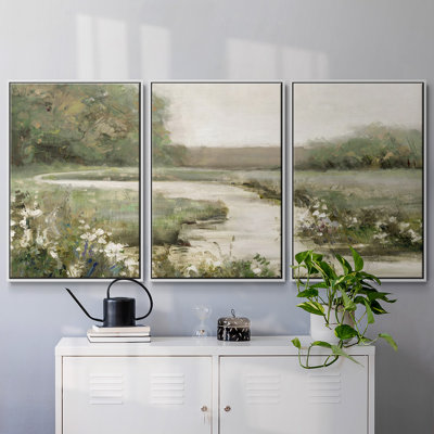 " Quiet Path " 3 - Pieces