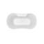 Baignoire de trempage sur pattes 60 "Streamline-62783480-76862394