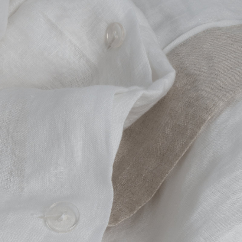 Marbella 100% European Linen, Duvet Cover, Queen