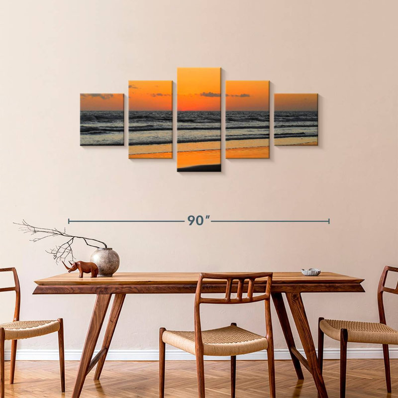 Las Lajas Azaline Sunset, 36" H x 80" W
