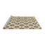 Tapis brun tissé à la machine-2081392736