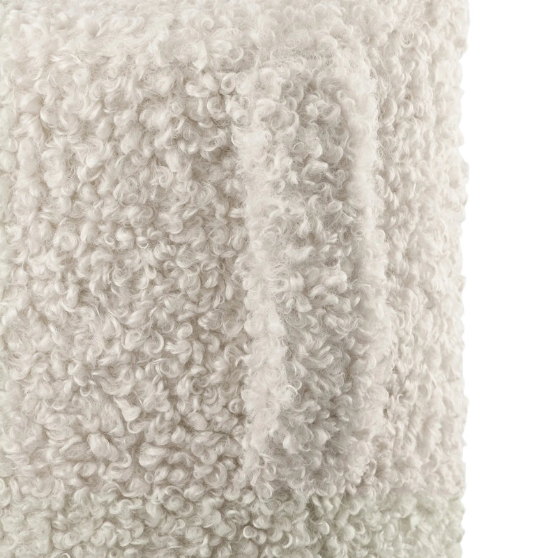 Accent Stool, Beige