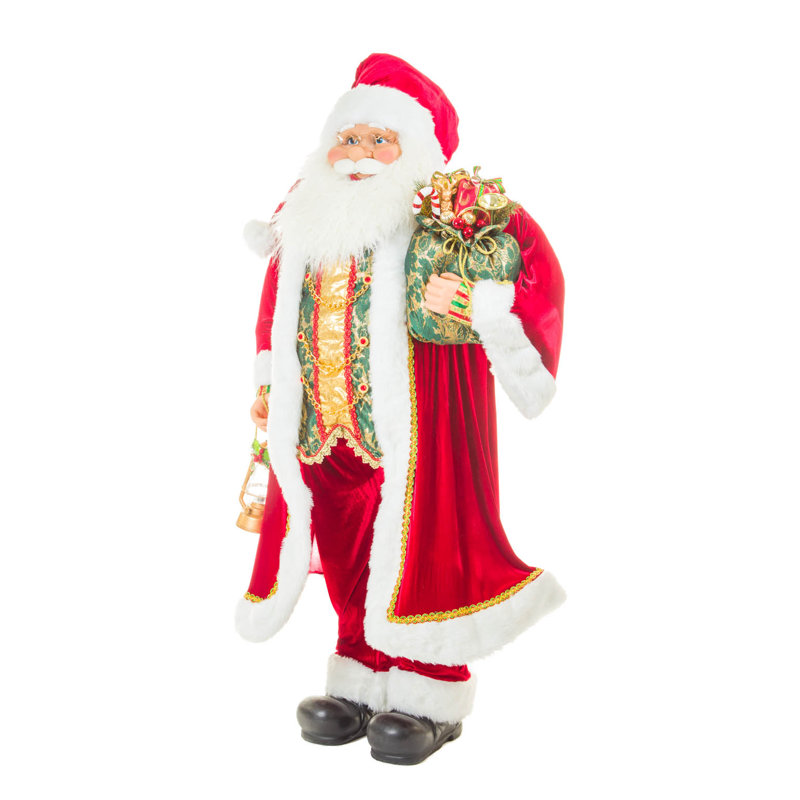 Red Santa Claus Figure