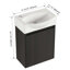 Petit meuble-lavabo moderne avec lavabo Modern-1811571792
