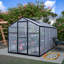 Serre en polycarbonate avec fonction de contrôle de la température pour le jardin, la cour, le balcon-126422948