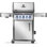 Rogue PRO-S 425 3-Burner Grill in Stainless Steel with Infrared Side and Rear Burner