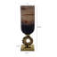 Vase de table Zivah doré / brun foncé-1544253995
