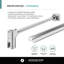 Base de douche Neo Angle avec cabine de douche sans cadre en verre compatible - noir, 34 po x 34 po-101645334