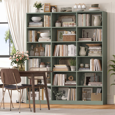 Armoire de rangement de cuisine de 183 cm de haut, tablette ouverte à 6 niveaux avec 18 compartiments, organisateur de garde-manger et salle à manger